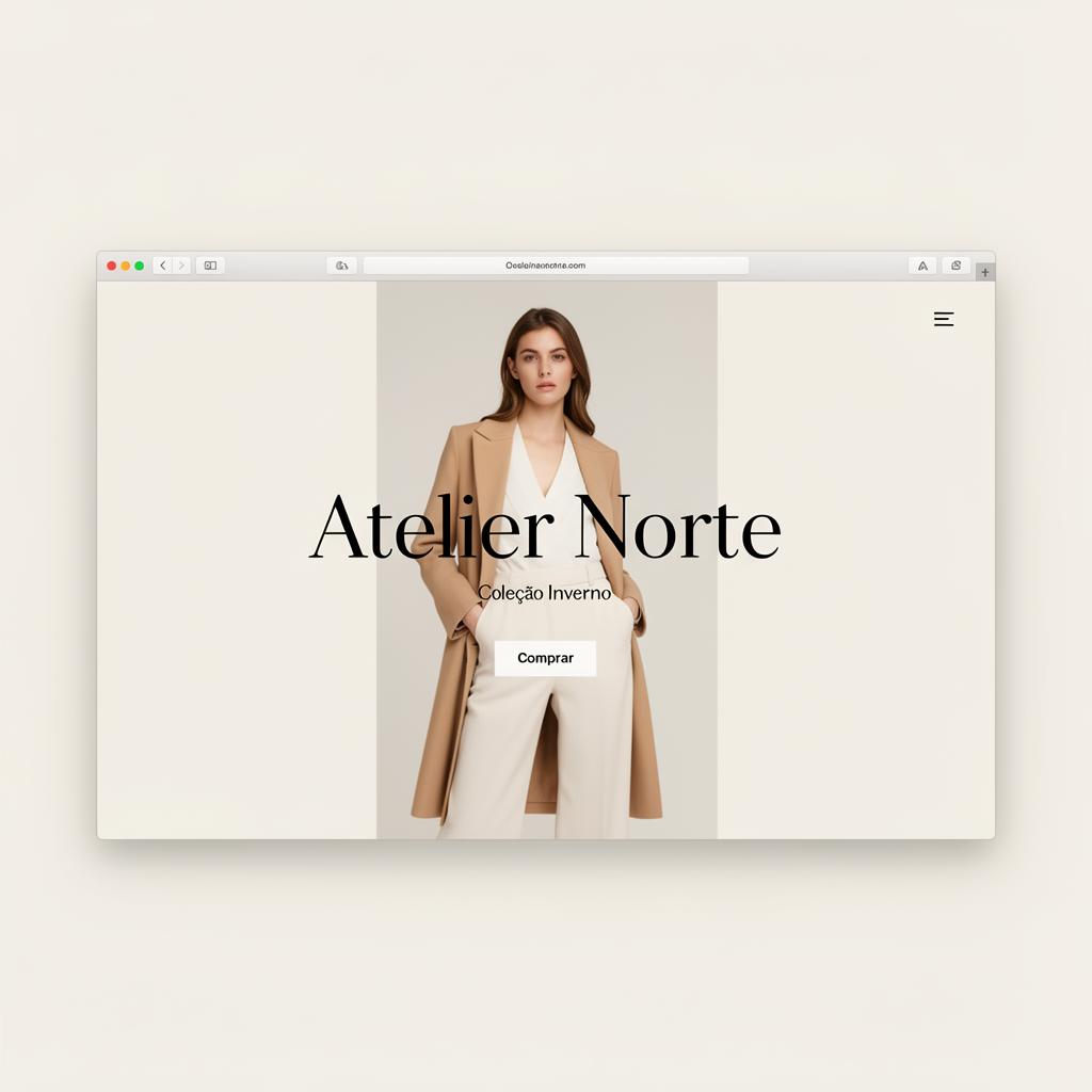 Preview do projeto Atelier Norte — Moda · Vestuário